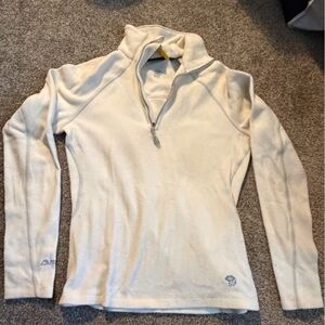 Women’s Cream fleece Mountain Hardwear Pullover